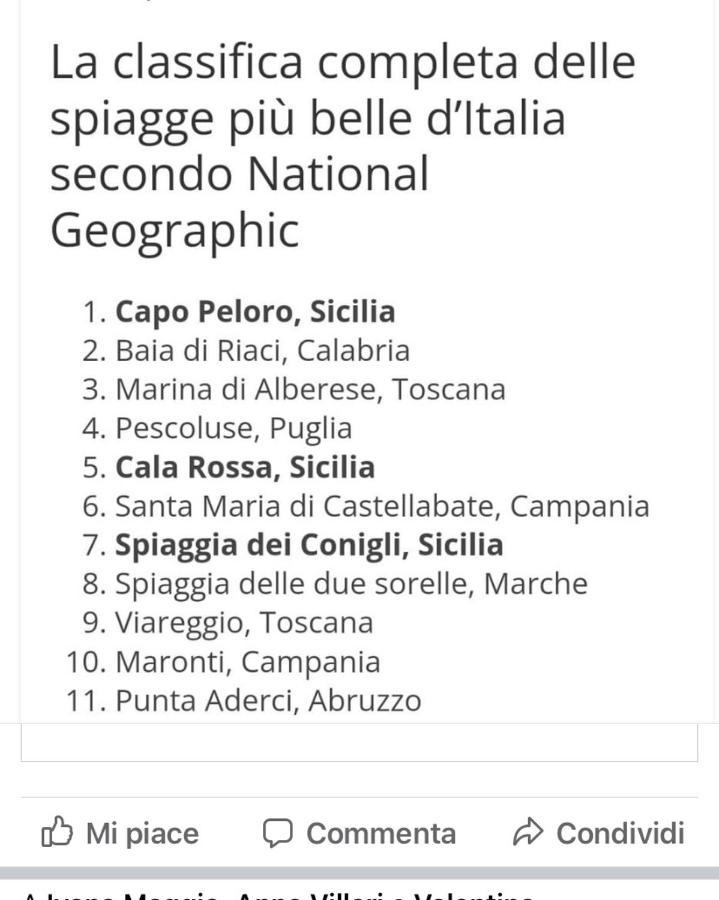 Tra Mare E Lago Torre di Faro 외부 사진